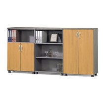 가구뱅크(지방택배불가) 고급형3단장(폭400) 수납장 오픈장 올문장 책장 사무용가구 사무실가구, 올문장파스텔