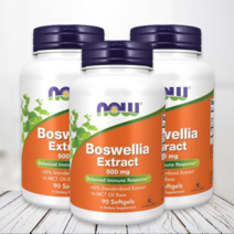 나우푸드 보스웰리아 500mg 90캡슐 3개 보수웰리아 보수엘리아, 상품