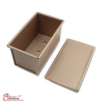 이홈베이킹 줄무늬샌드위치식빵틀 20.8x11.5x11 뚜껑포함 450g, 1개
