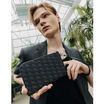 22FW [ROSELLA] 로젤라 패턴 스몰 클러치백 JUBA2F364BK