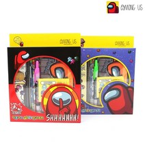 어몽어스 파티 문구세트 예비초등 답례품 유치원선물 유아동 여아 남아 입학 준비물, 랜덤발송