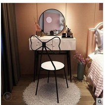 북유럽 드레싱 테이블 현대 계약 된 웹 연예인 INS 램프 소녀 침실 작은 경제적 인, 75cm
