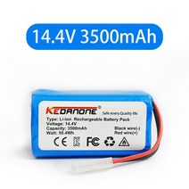 호환 교체용 로봇 청소기 배터리 새로운 4S1P 14.4V 3500mAh 리튬 이온 팩 XIAOMI MIJIA Mi 진공 걸레 필수 G1 MJSTG1 SKV4136GL H186, CHINA, 03 WHITE