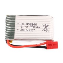 SYMA X5HW X5HC 드론부품 드론배터리, 02. (X5HW) 3.7v 650mah(HC), 1개