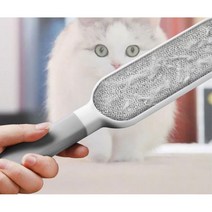 옷 카페트 소파 강아지 고양이털 제거기 구석 안방 위생 청소 침구 침대, 그레이 먼지제거브러쉬(소형)