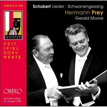 [CD] Hermann Prey 슈베르트: 백조의 노래 - 1964년 공연 실황 (Schubert: Schwanengesang D.957)