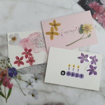 40P 다이어리꾸미기 꽃 압화 청첩장 스티커 3D이미지, 색상, 화이트 1479