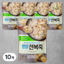 라이브잇 풀무원 영양 전복죽 450g 10개, 120개