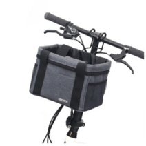 얼게이트 T핸들바 바구니 3.0, 그레이, 2개