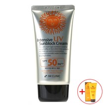 clinic 뜨거운햇빛 인텐시브 UV 선블록 크림 70ml clinic/뜨거운햇빛/인텐시브/UV/선블록/크림/70ml, 단일 개당 용량
