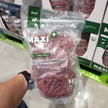 즉시출고 맥시 애견 간식 비프 져키 1kg, 단품, 단품