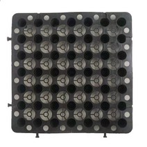 배수판 옥상조경 텃밭 방수 투수펫 50cmx50cm 10장, 그린 0.5m x0.5m 높이 2cm