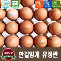 [한길양계] 동물복지 유정란 40구 친환경 무항생제 HACCP 안전관리인증 축산물 사육환경번호 #2, 유정란40구