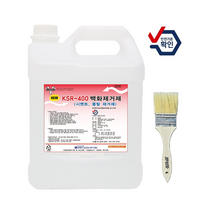 [안셈] [안셈] KSR-400 3.75L 4KG 백화제거제 몰탈제거 시멘트 석회석제거 외벽 화강석세척제
