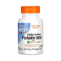닥터스베스트 완전 활성 엽산 800 800mcg 60정, 1개