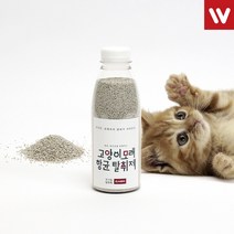 카이온 고양이 모래 배변 냄새 항균 탈취제, 단품