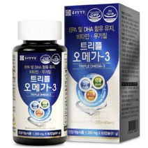 종근당건강 트리플 오메가3 1350mg x 60캡슐, 60캡슐x1개, 999