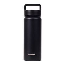글라스락 스포티 핸들 텀블러 500mL 블랙 1개/휴대용 물통