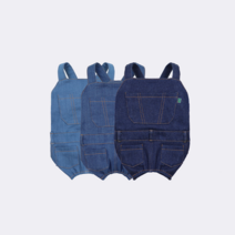 데님 멜빵 바지, 진청