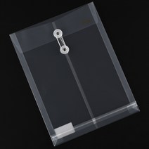 하도메 투명 서류 끈 케이스 반투병 화일 서류봉투