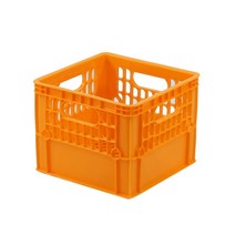 플라스틱바구니 운반상자 모음 다양한 바구니, 35.우유1호 노랑