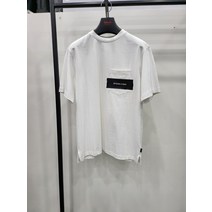 킨록 등판 프린트 포인트 반팔 티셔츠 FBT11