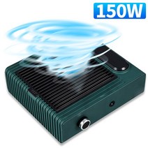 네일흡진기 필터 집진기 먼지 가루 고출력 흡입 청소 150W 고출력 네일 먼지 수집기 진공 청소기 휴대용 진, 03 Green_01 US Plug