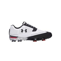 언더아머 남성 투어 팁 1288575-101 화이트 레이스업 골프 스파이크화 사이즈 11.