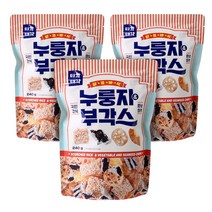 티각태각 누룽지 앤 부각스, 240g, 3개