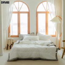 에어컨 이불 여름 냉이불 워싱 면 사계절 얇은 이불 심 1인 2인용 이불