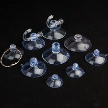 행거형흡착판 흡착판 흡착패드 압축고무 큐방 흡착고무 진공판 압착고무 흡판 빨판 흡착식판 흡착고리 투명흡착판 강력, 22mm (16P)