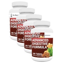 닥터베르그 어드밴스 다이제스티브 포뮬라 사과식초 베타인 진저 페퍼민트 180정 Dr. Berg Nutritionals Advanced Digestive Formula, 4개