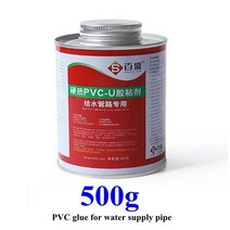투명파이프 물 공급용 UPVC PVC 접착제 배수 파이프 커넥터 글루워터 산업 정원 관개 튜브 100 500g, 5.500g for Supply