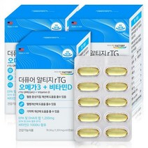 더퓨어 알티지 오메가3 + 비타민D 1301mg x 180캡슐