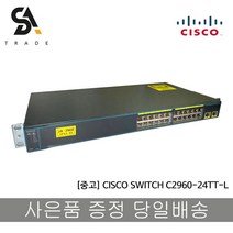 CISCO Catalyst 2960 24포트 WS-C2960-24TT-L Switch