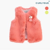 CURLYSUE 컬리수 비비드 에코퍼조끼 CPW0GAVE01 겨울