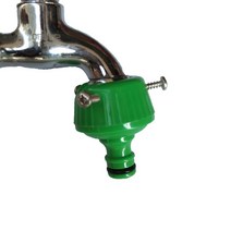 수도꼭지 세탁기 물 호스 연결 연장 나사형 커넥터 어댑터 퀵커플러 노즐 탭, 나사호스커넥터, 1개