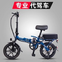 출퇴근자전거 경량 휴대용 접이식 리튬 배터리 전기 자전거, WHITE - 48V30Ah+4830