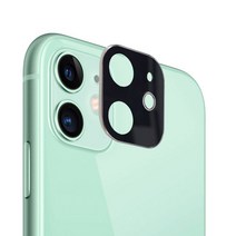 Stick 아이폰11 프로/맥스 카메라렌즈 하우징글라스, 블랙 1매