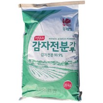 [뚜레반]감자전분 99.9% 감자전분포대 20kg 업소용, 1개