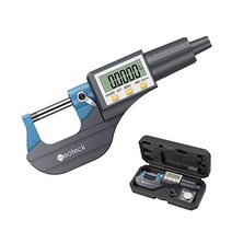 마이크로미터 Neoteck 디지털 두께 측정기 025mm 0001mm 전자 마이크로게이지 LCD 디스플레이