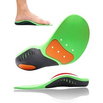 높은 아치 지원 Insoles 정형 외과 신발 발바닥 아치 패드 발바닥 근막 염증을 완화 플랫 발 스포츠 신발 삽입