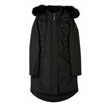 무스너클 여성 클라우드 로고 블랙 패딩 M32LP223 291
