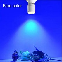스포트라이트 핀조명 사이키 Led 캐비닛 미니 1W 3W 110 220 다운 주얼리 쇼, 02 3W, 01 Blue color