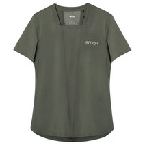 CEP 더 런 셔츠 숏 슬리브 4.0 올리브 여성