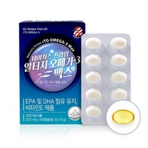 유유네이처 네이처스 프라임 알티지 오메가3 맥스 효능 성분 rTG 음식 불포화지방산