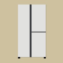 삼성 양문형 푸드쇼케이스 냉장고 845L RS84B5080CW 코타화이트