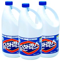 유한락스 레귤러(3L+500ml) x 3개 대용량 유한크로락스 살균 소독 표백, 1개