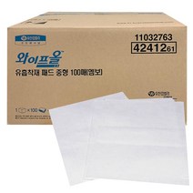 와이프올 산업용와이퍼 흡착포 흡착제 100매 4241261, 단품