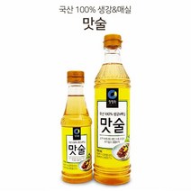 쿨샵 청정원 요리맛술 국산 생강매실 맛술 잡내제거, 1인자 청정원 맛술410ml, 1인자 본상품선택